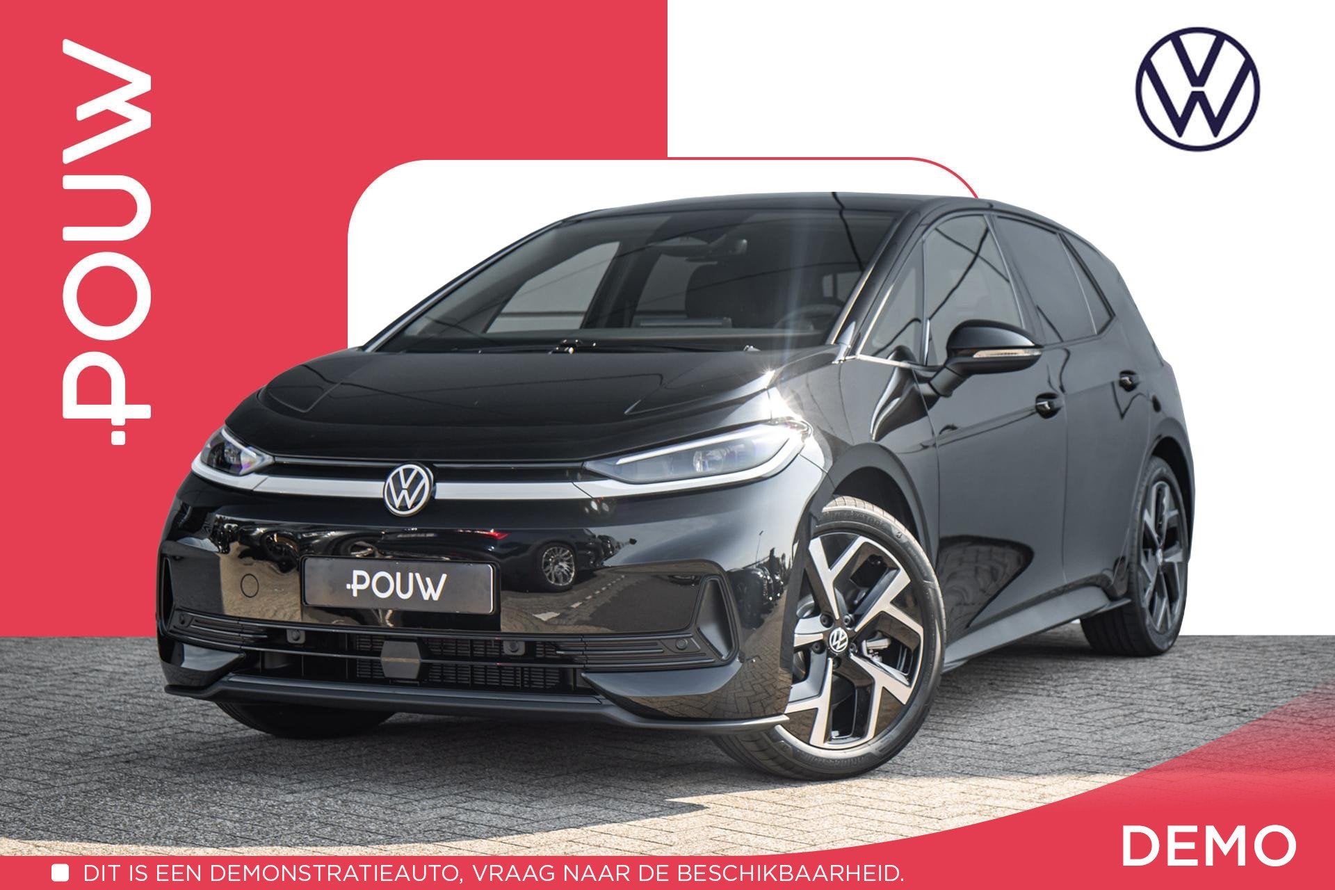 Volkswagen ID.3 Neo 170pk Style 50 kWh | Steunhaak Afneembaa, Auto's, Volkswagen, 12 maanden, 24 min, ID.3, Zwart