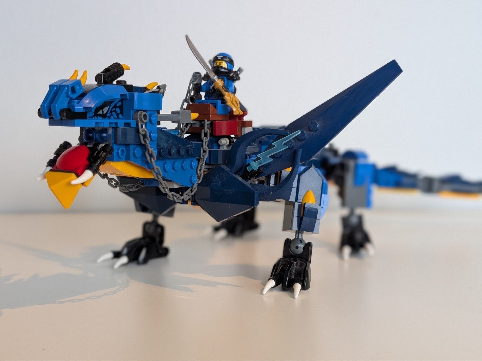 Lego Ninjago Stormbringer (setnummer 70652), Gebruikt, Lego, Ophalen of Verzenden, Inclusief instructies