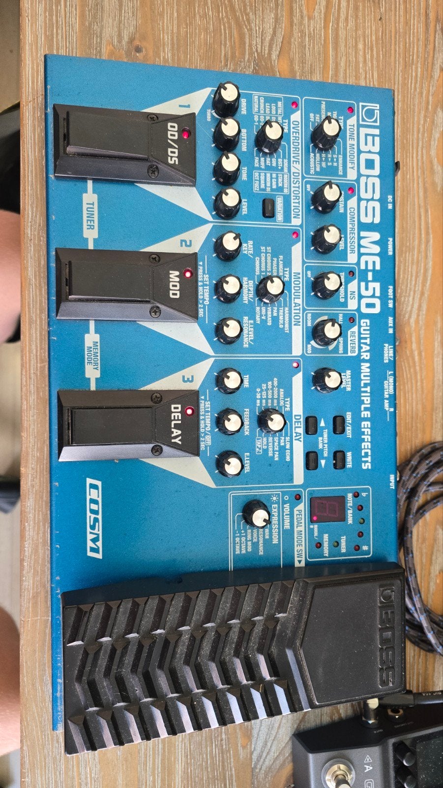 Boss ME-50, Muziek en Instrumenten, Effecten, Ophalen of Verzenden, Zo goed als nieuw