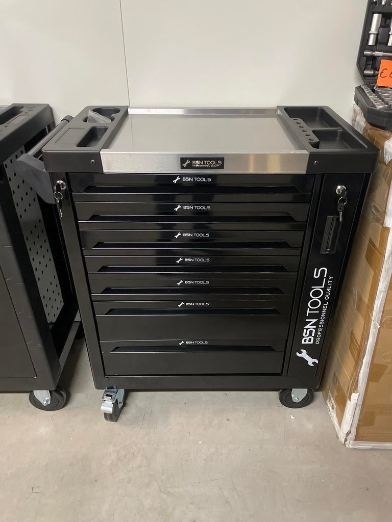 BSN TOOLS Gereedschapswagen 7 Lades Gevuld - Nieuw, Ophalen, Nieuw