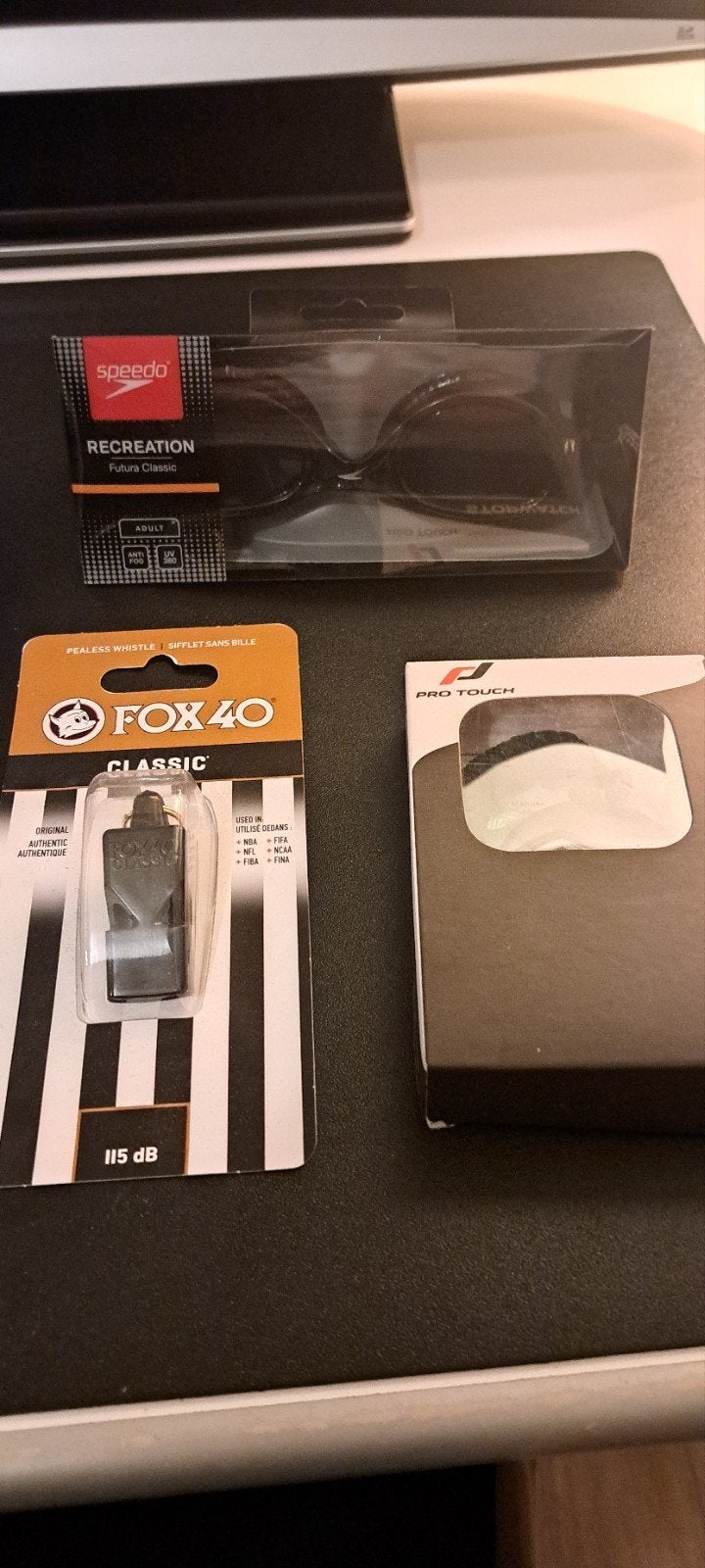 Nieuwe duikbril, fluitje en stopwatch set, Ophalen, Nieuw