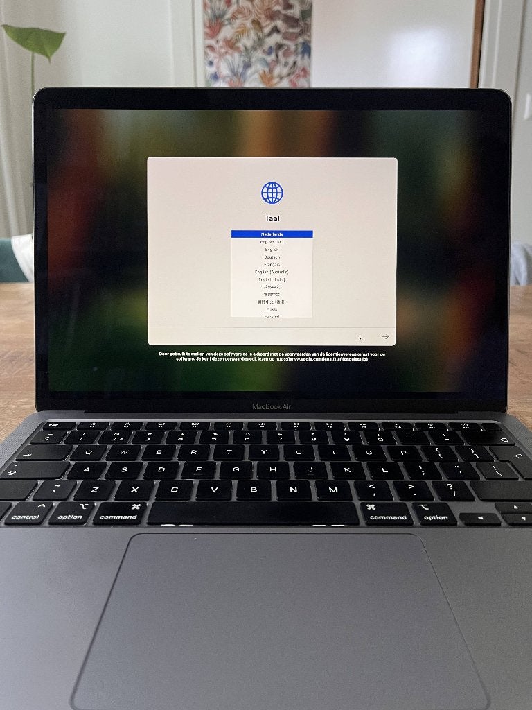 MacBook Air Retina - 13 inch (2020) | Intel Core i3, Ophalen, 256 GB, Qwerty, 8 GB