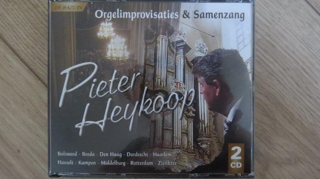 2Cd orgel Orgelimprovisaties en samenzang: Pieter Heykoop, Ophalen of Verzenden, Zo goed als nieuw, Gospel