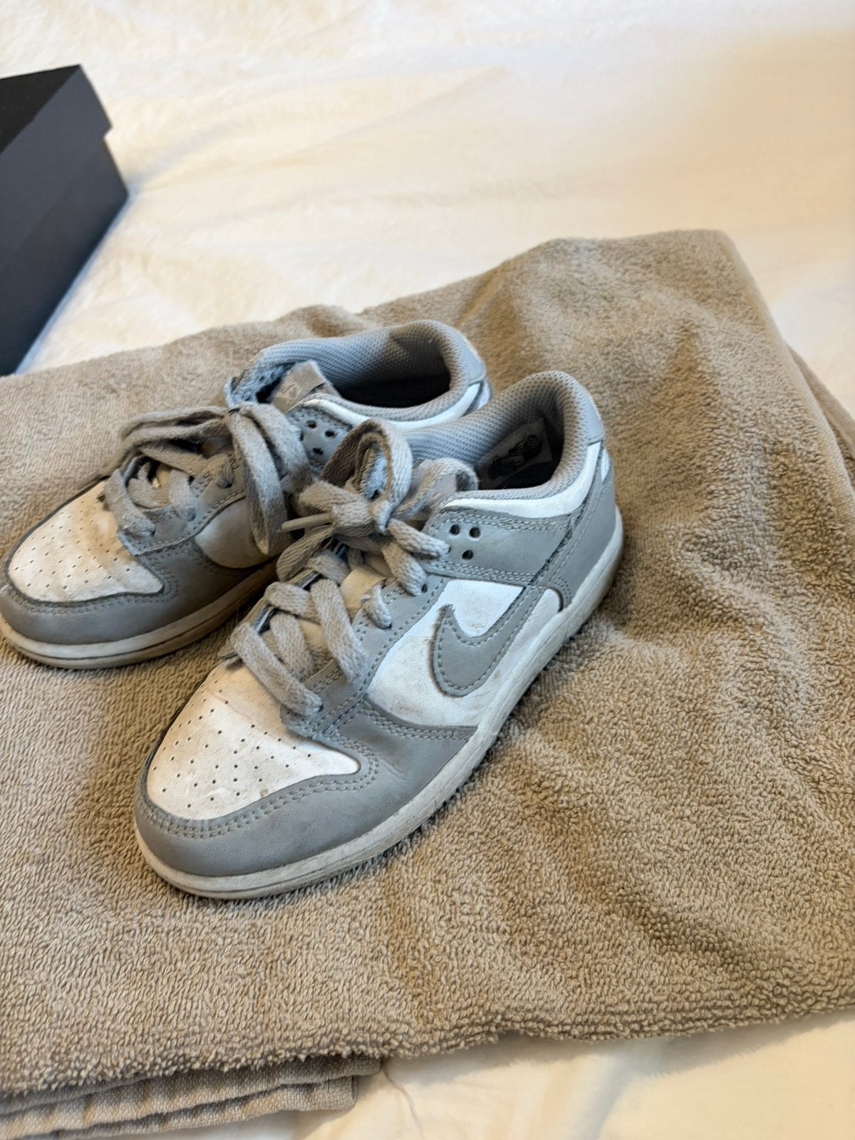 Grijs dunk low maat 31, Ophalen of Verzenden, Zo goed als nieuw, Jongen of Meisje, Laarzen