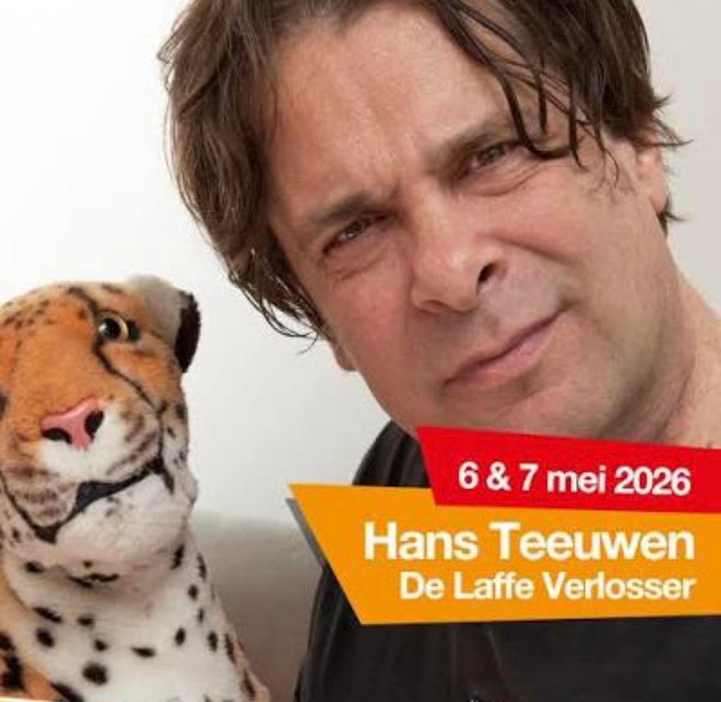 Tickets Hans Teeuwen - 6 mei 2026, Apeldoorn, Tickets en Kaartjes, Drie personen of meer