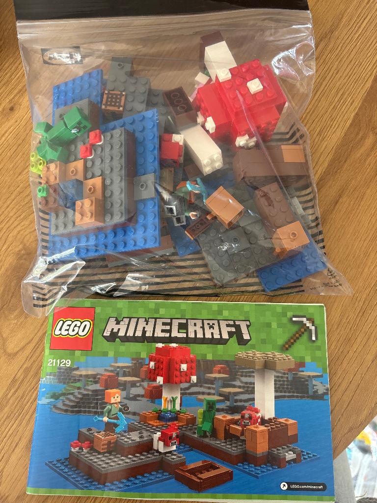 21129 Minecraft lego, Minecraft, Lego, Ophalen of Verzenden, Complete set