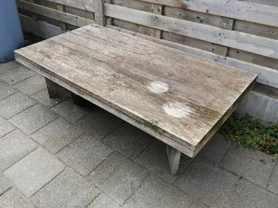 Tuintafel, Tuin en Terras, Tuintafels, Ophalen, Gebruikt, Rechthoekig
