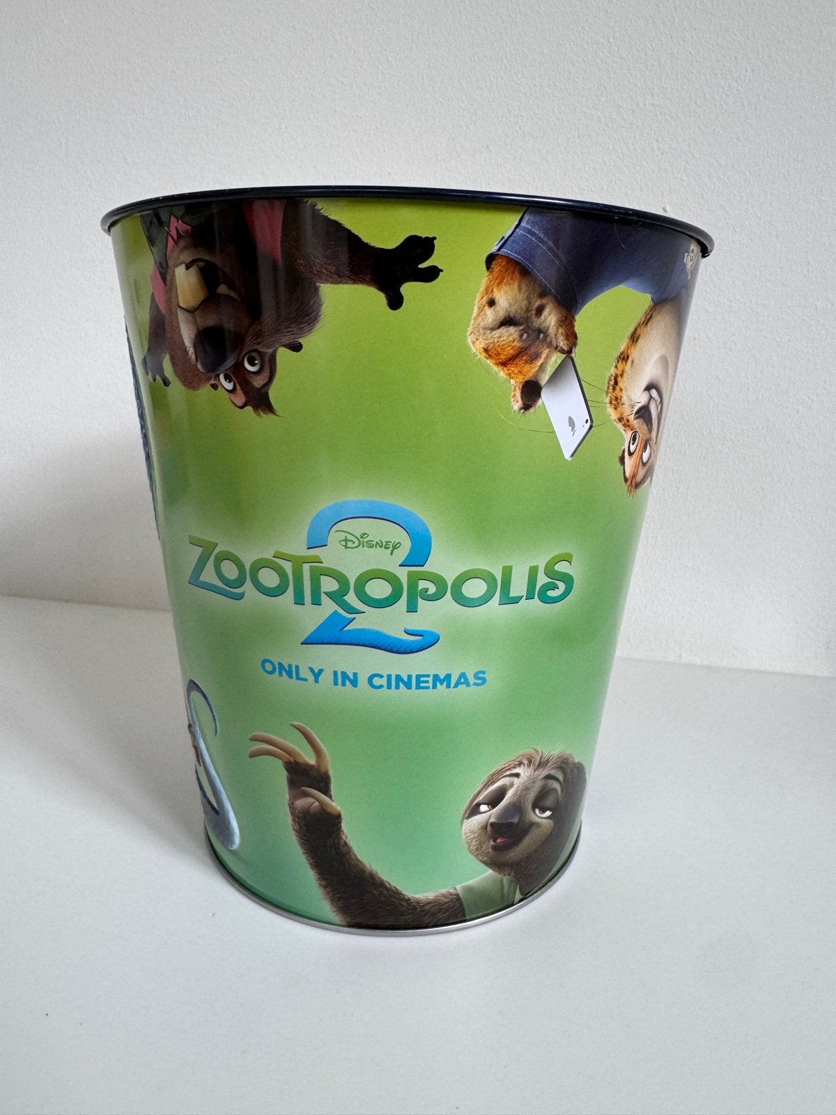 Zootropolis Popcorn Emmer - Zo goed als nieuw, Ophalen of Verzenden, Zo goed als nieuw, Meerkleurig, Metaal