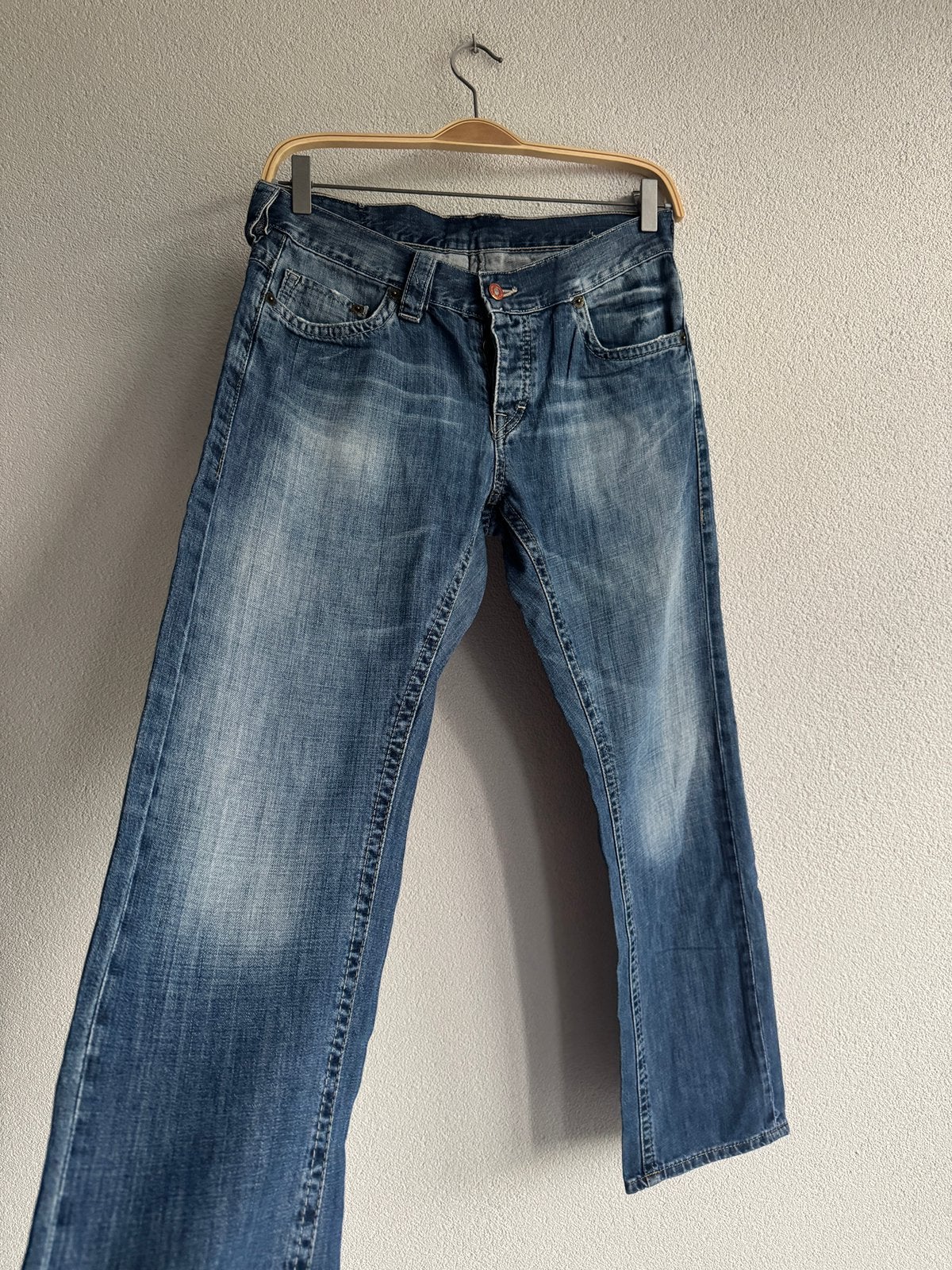 Foto 7 van Vintage Mustang skater baggy denim jeans