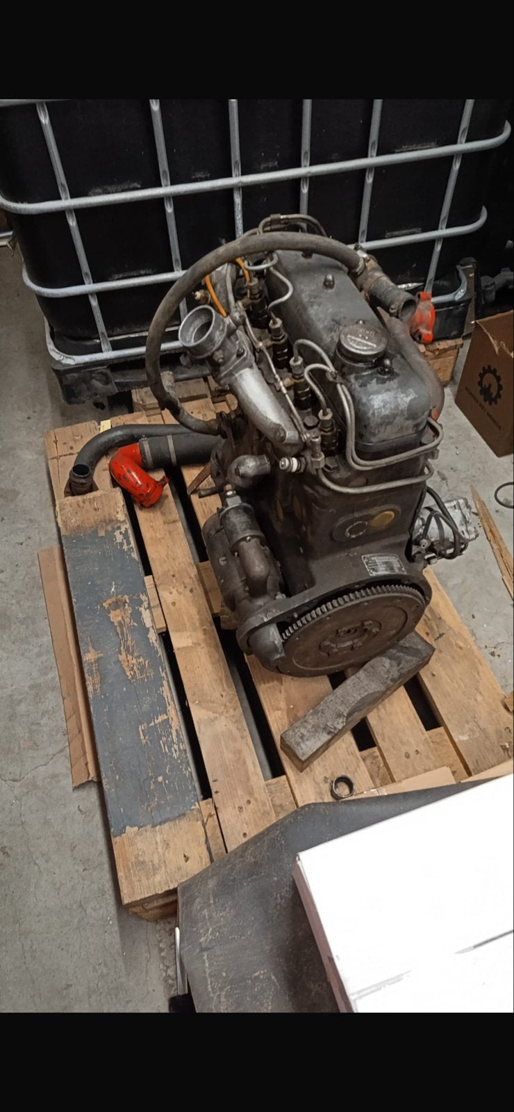 Mercedes OM636 4 cilinder diesel motor - (los), Ophalen of Verzenden, Gebruikt, Mercedes-Benz