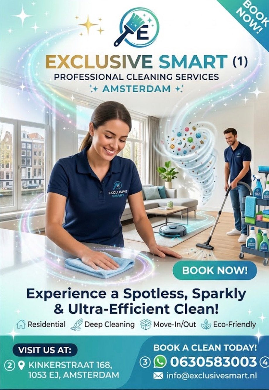 Cleaning services, Ophalen of Verzenden, Zo goed als nieuw, Overige typen