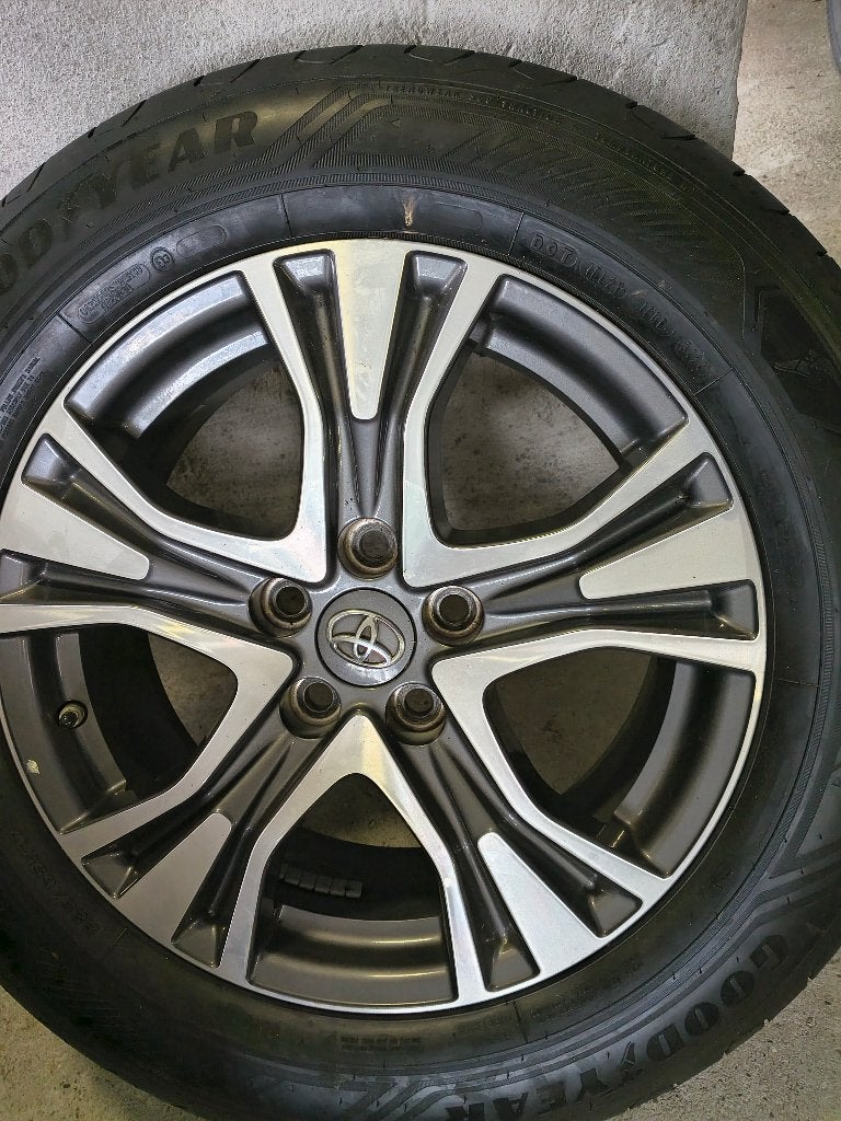 Zomerbanden RAV4, Ophalen