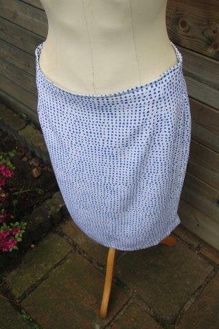 Rok wit/ blauw Riani mt 40 Vaste prijs OPRUIMING, Maat 38/40 (M), Blauw, Riani, Ophalen of Verzenden