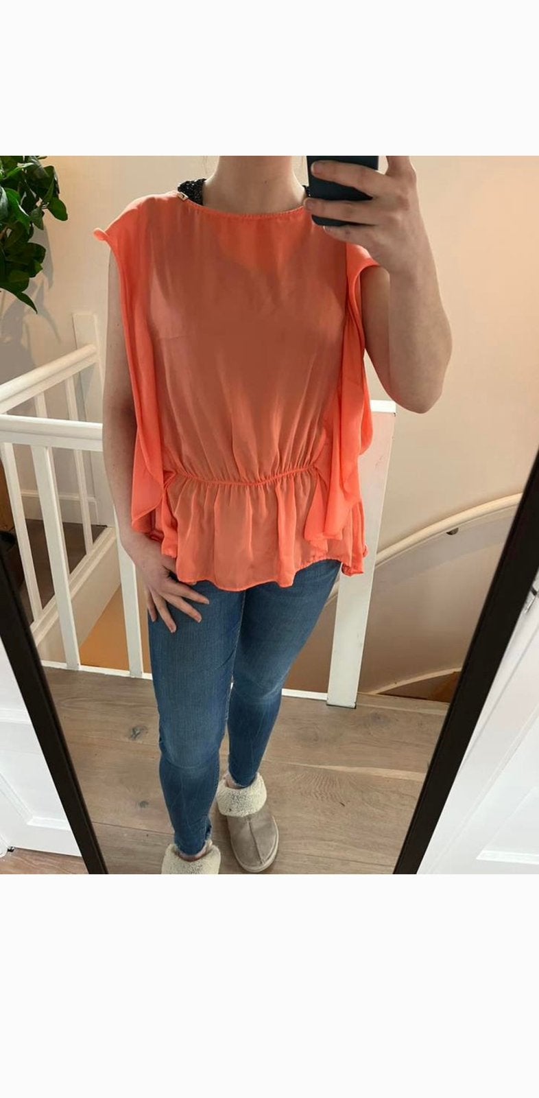 Josh V zalmroze blouse maat S / 36, Kleding | Dames, Blouses en Tunieken, Ophalen, Zo goed als nieuw, Roze, Maat 36 (S)
