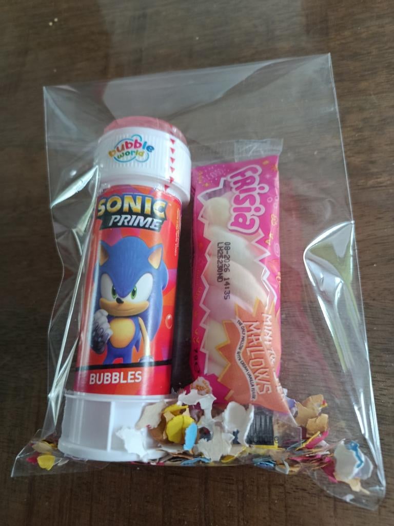 Sonic traktatie, Sonic, Verjaardag, Nieuw, Ophalen of Verzenden