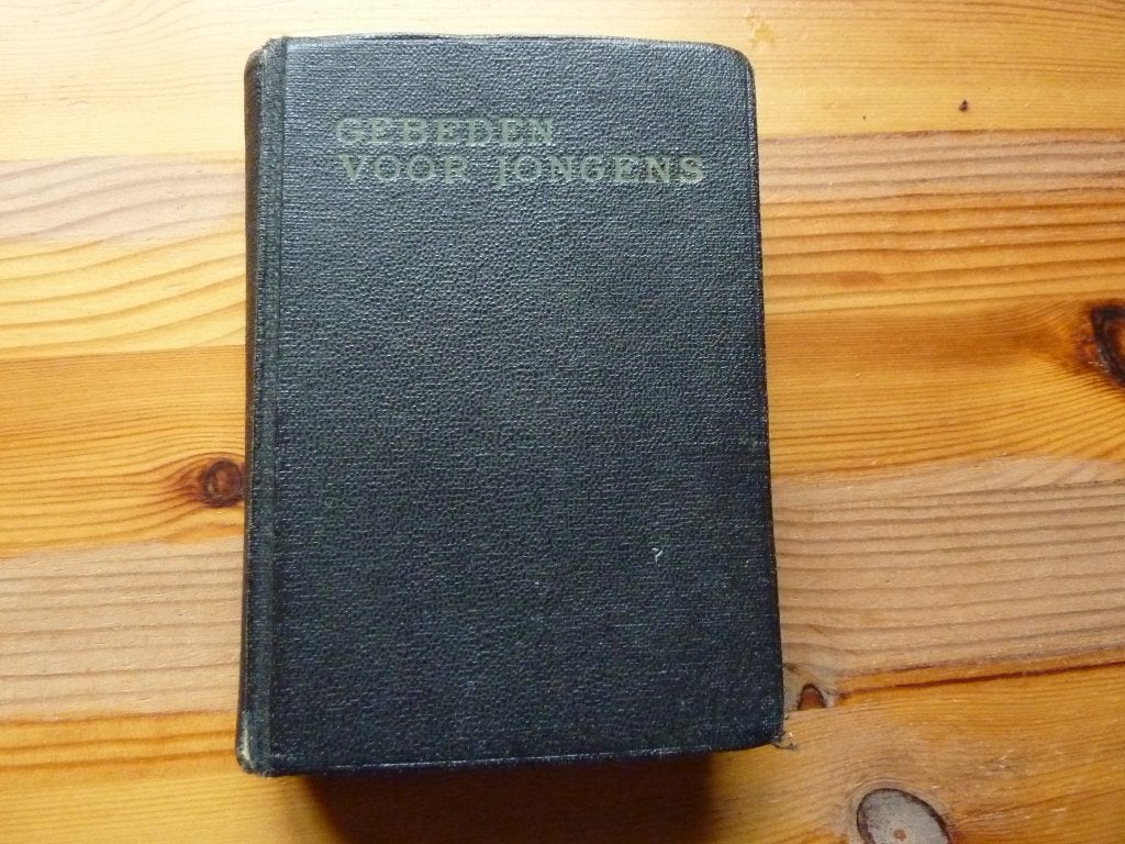 Oud boekje voor jongens met gebeden, Antiek en Kunst, Ophalen of Verzenden