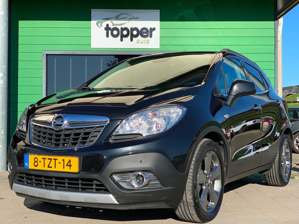 Opel Mokka 1.4 T Cosmo|2e Eigenaar|Navi|Camera|Trekhaak|, Auto's, Voorwielaandrijving, Euro 5, Gebruikt, 4 cilinders