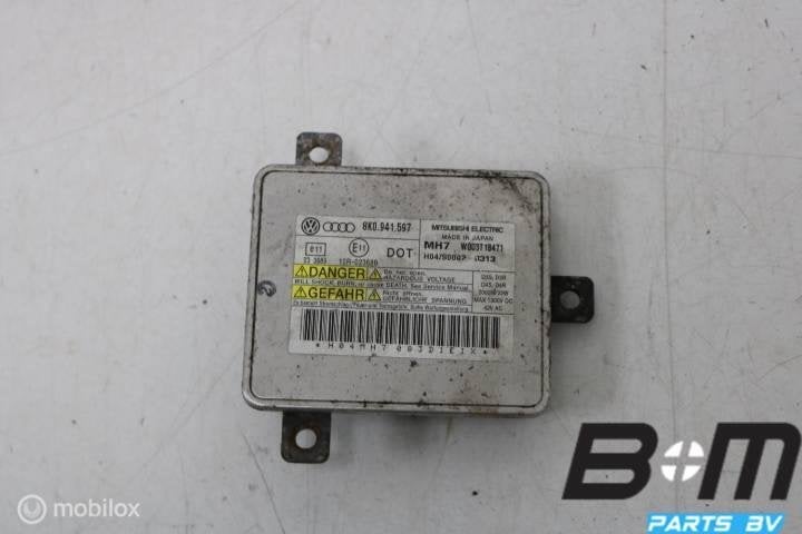 Regelapparaat gasontladingslamp Audi A4 8K 8K0941597E, Gebruikt