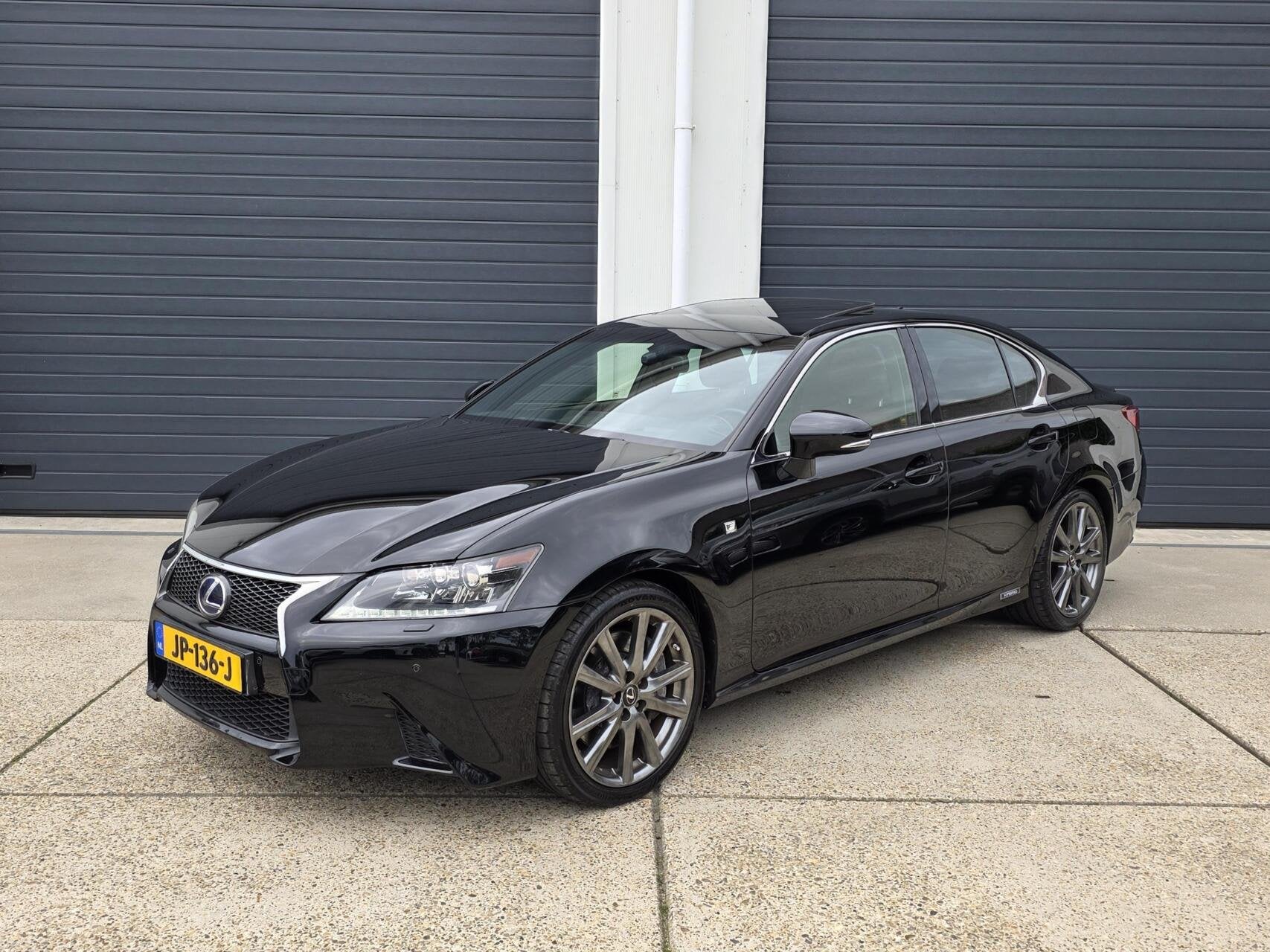 Lexus GS 450h F Sport |dealer onderhouden| 2 JAAR GARANTIE, Auto's, Automaat, Gebruikt, Zwart, Leder