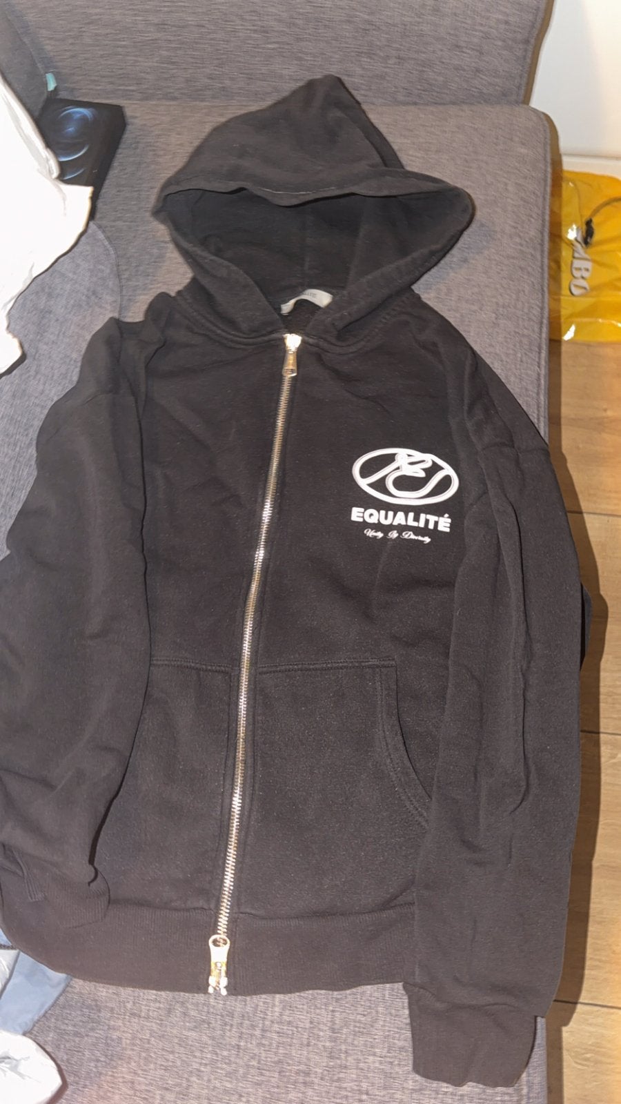 EQUALITÉ vest maat L, Ophalen, Gedragen, Maat 52/54 (L), Zwart