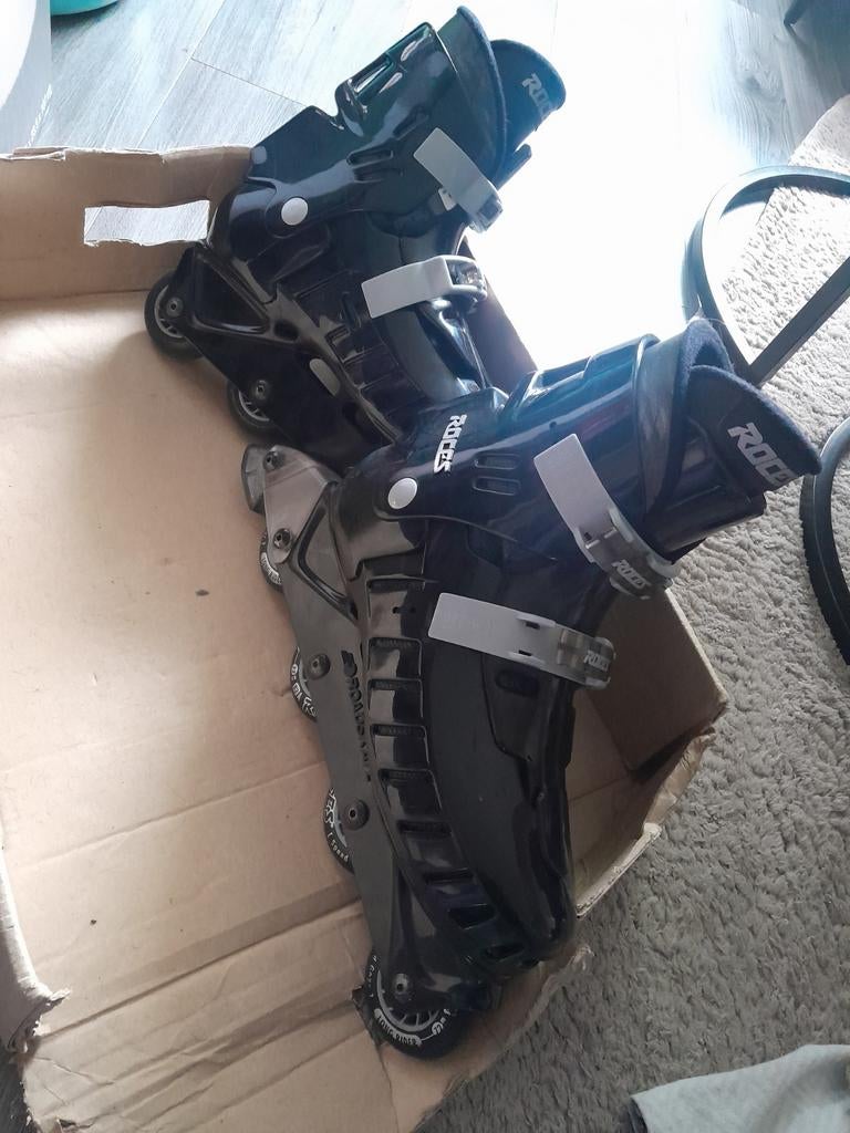 Roces Inline Skates - Zwart, Maat 42, Sport en Fitness, Skeelers, Ophalen, Gebruikt, Roces