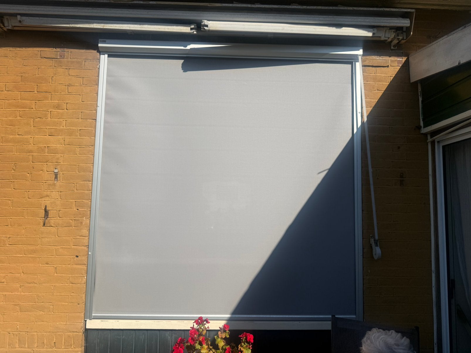 JVS zonnenscherm, Ophalen, Gebruikt, Rolluik, Minder dan 250 cm