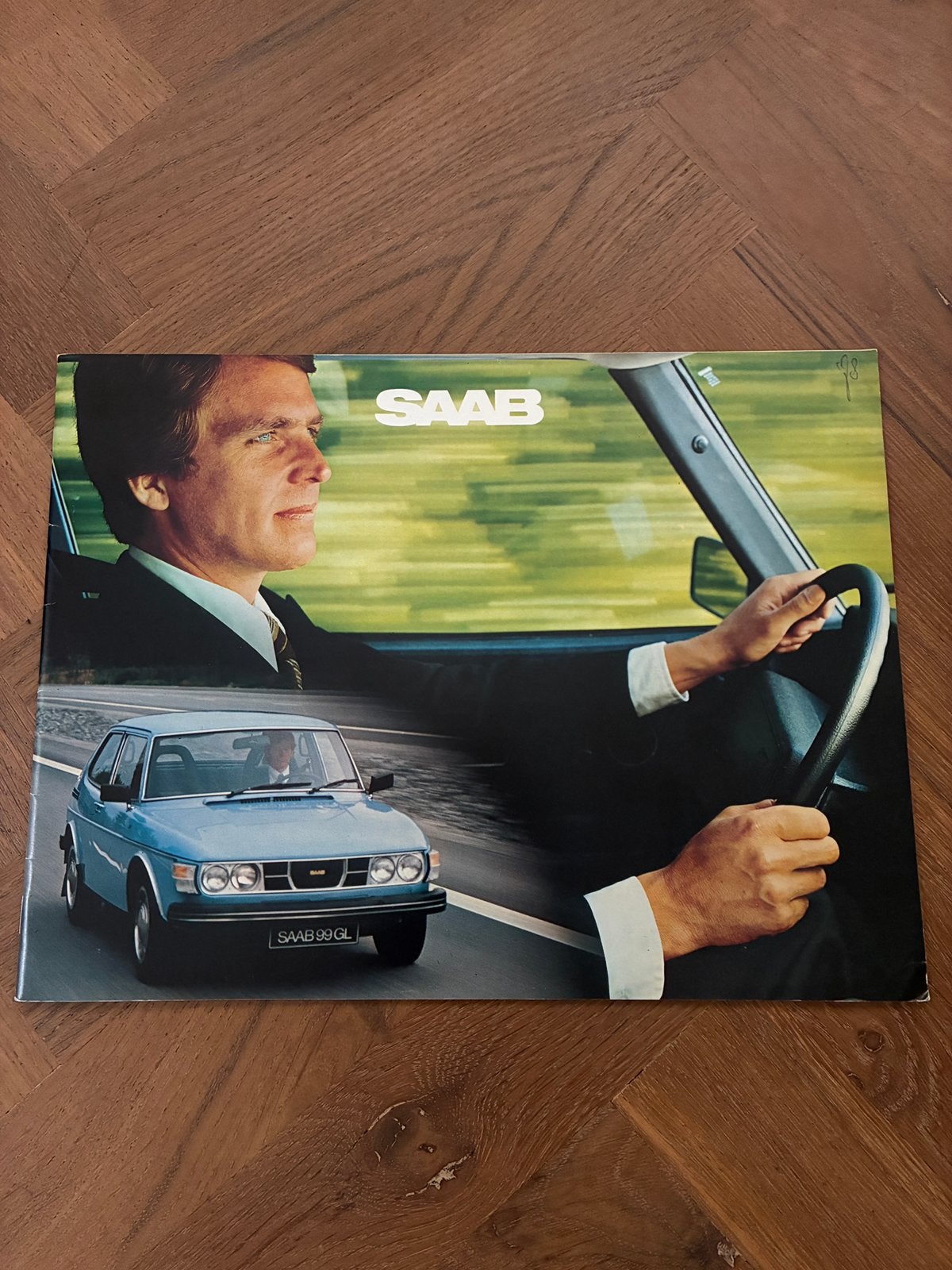1978 Saab 99 USA brochure, Verzenden, Zo goed als nieuw, Overige merken