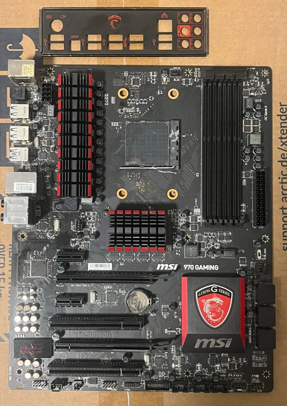 2x MSI Moederborden – AM3+ (970 Gaming) & (870A-G54 FX), AM3+, DDR3, Ophalen of Verzenden, ATX