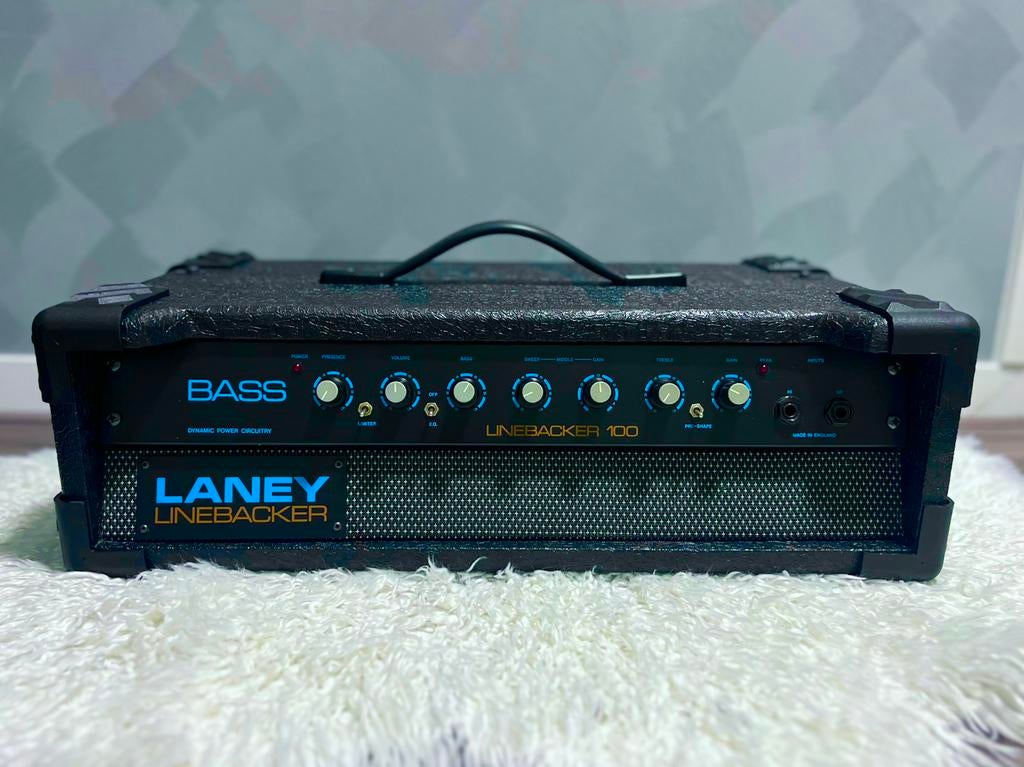 Laney Linebacker 100 Bass guitar amplifier, Muziek en Instrumenten, Versterkers | Bas en Gitaar, Ophalen of Verzenden, Zo goed als nieuw