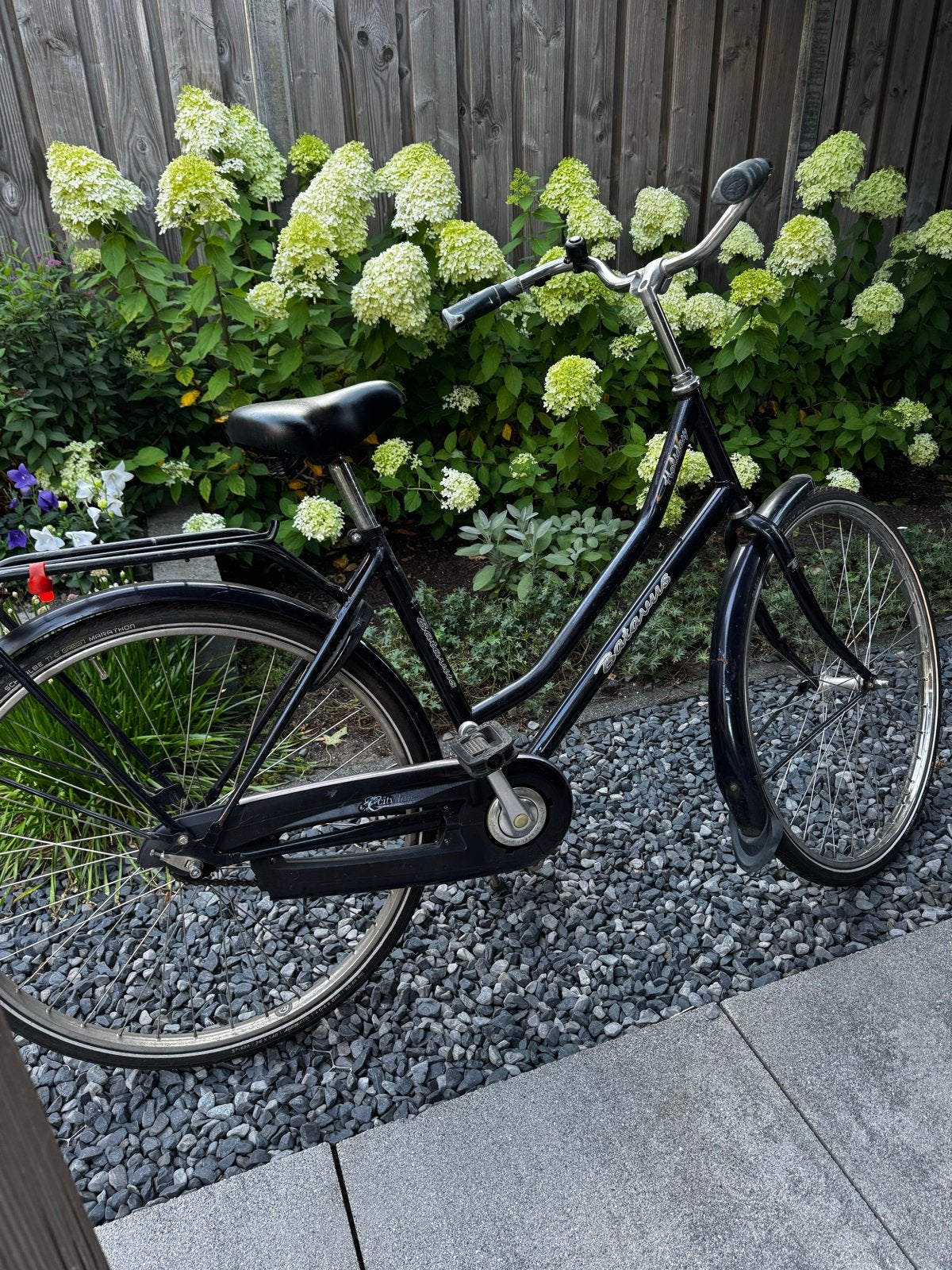 Batavus Holiday Damesfiets - Zwart, Gebruikt, Fietsen en Brommers, Fietsen | Dames | Damesfietsen, Ophalen, Terugtraprem, Batavus