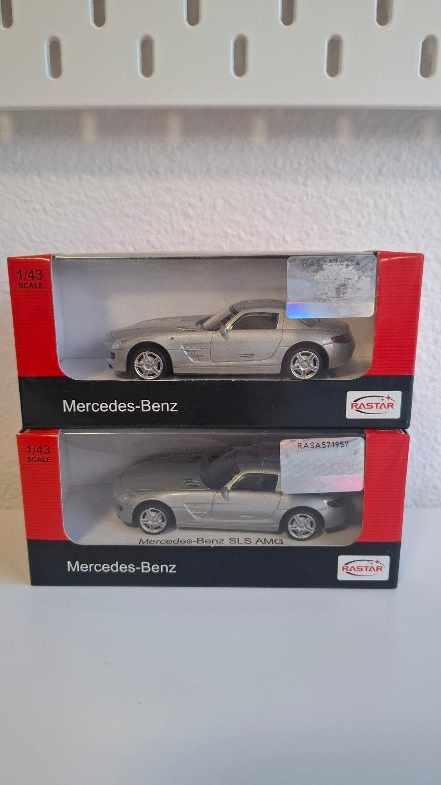 Rastar - Mercedes-Benz SLS AMG, Verzenden, Zo goed als nieuw, Auto, Overige merken