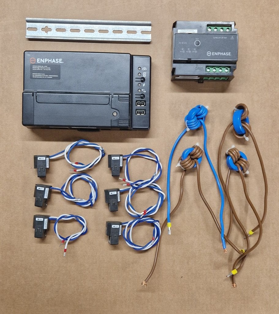 Enphase IQ Gateway Metered – Driefasige kit, Ophalen of Verzenden, Gebruikt, Compleet systeem