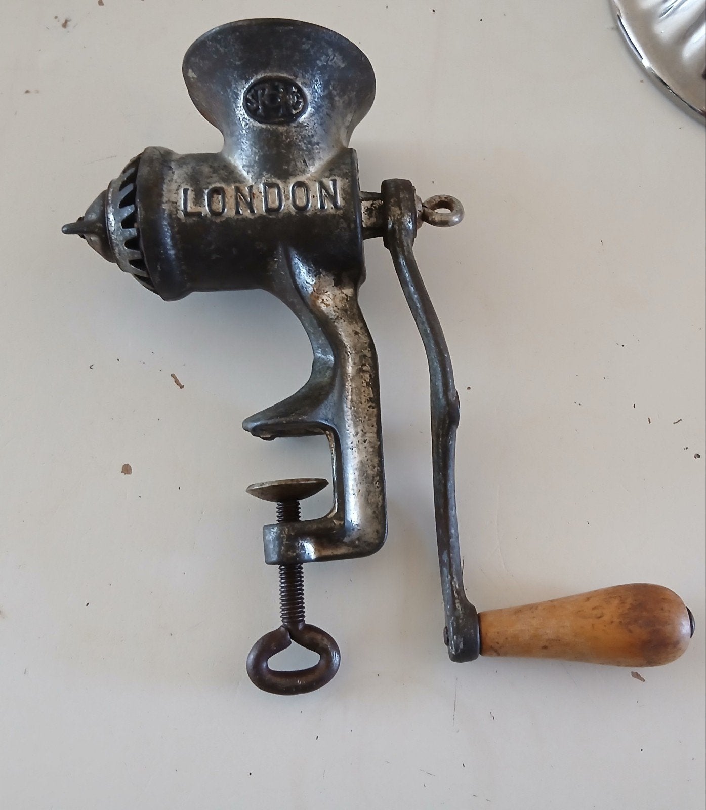 Spong no.201 vleesmolen - werkt goed, Ophalen of Verzenden