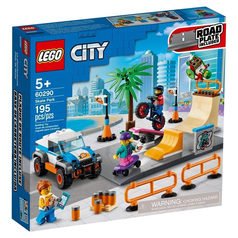LEGO City 60290 Skatepark * ’t LEGOhuis *, Lego, Nieuw, Ophalen of Verzenden, X