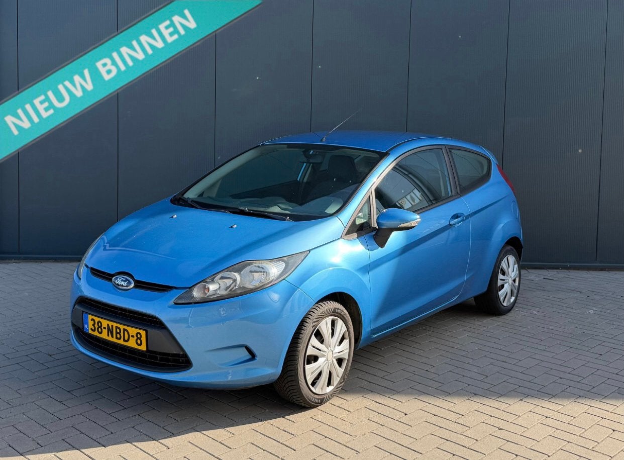 Ford Fiesta 1.25 2010 | 135.000 NAP | NIEUWE APK | TOPSTAAT, Auto's, Voorwielaandrijving, 4 cilinders, Blauw, Origineel Nederlands