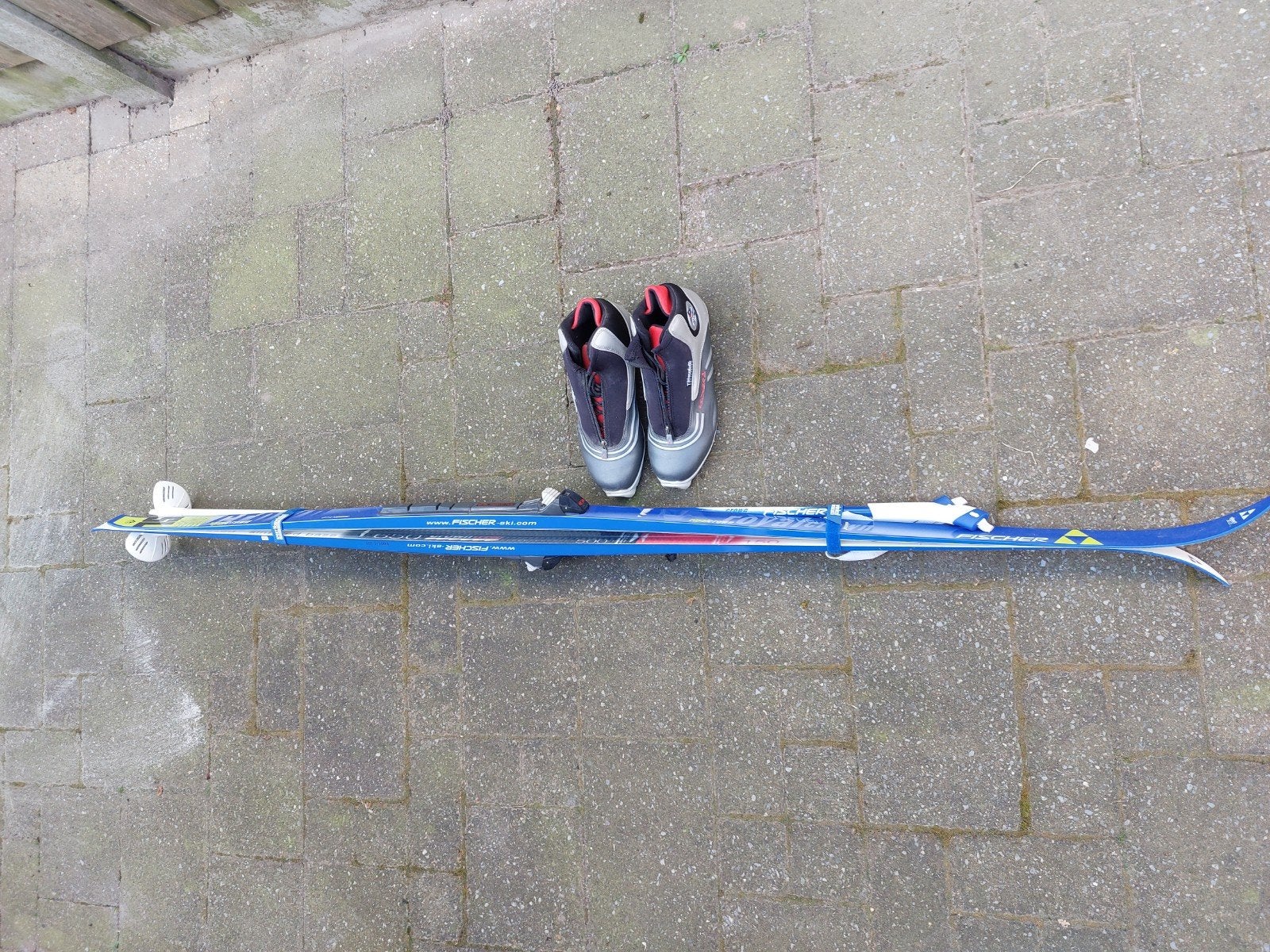 Fischer Langlaufset (ski's, stokken, schoenen), Ophalen, Gebruikt, Ski's, Fischer