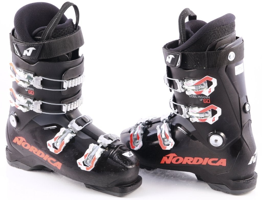 33 34  41 EU kinder skischoenen NORDICA DOBERMANN GP 60 2023, Gebruikt, Verzenden, 100 tot 140 cm, Schoenen