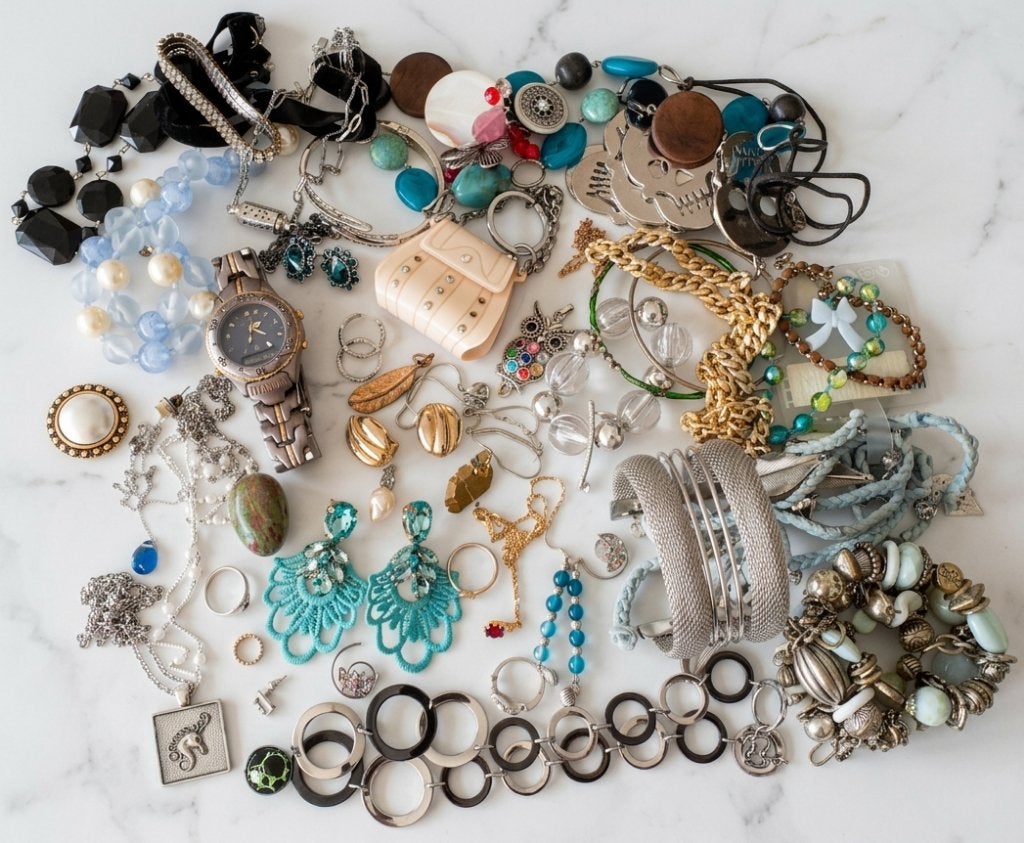lot sieraden 0 meer dan 1 kg, Ophalen of Verzenden, Zilver, Overige typen, Verguld