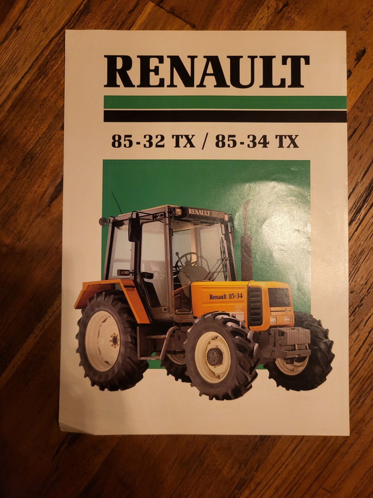 tractor folder Renault 85-32 TX 85-34 TX, Ophalen of Verzenden, Zo goed als nieuw