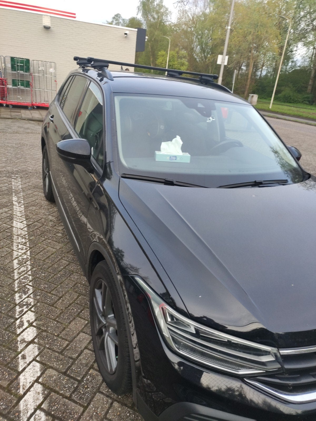 Thule dakdragers Volkswagen Tiguan, Auto diversen, Dakdragers, Ophalen, Zo goed als nieuw