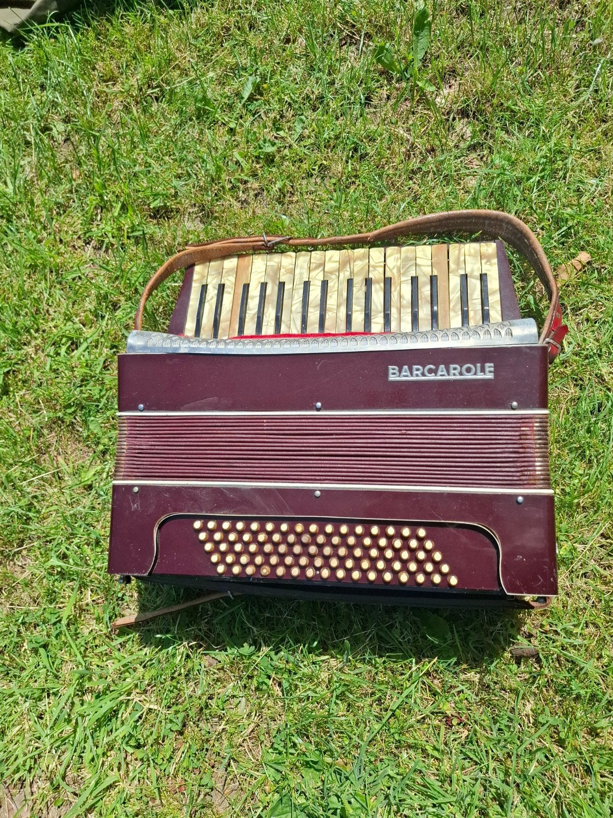 Barcarole Accordeon - Gebruikt, Overige merken, Gebruikt, Met riemen, Overige formaten