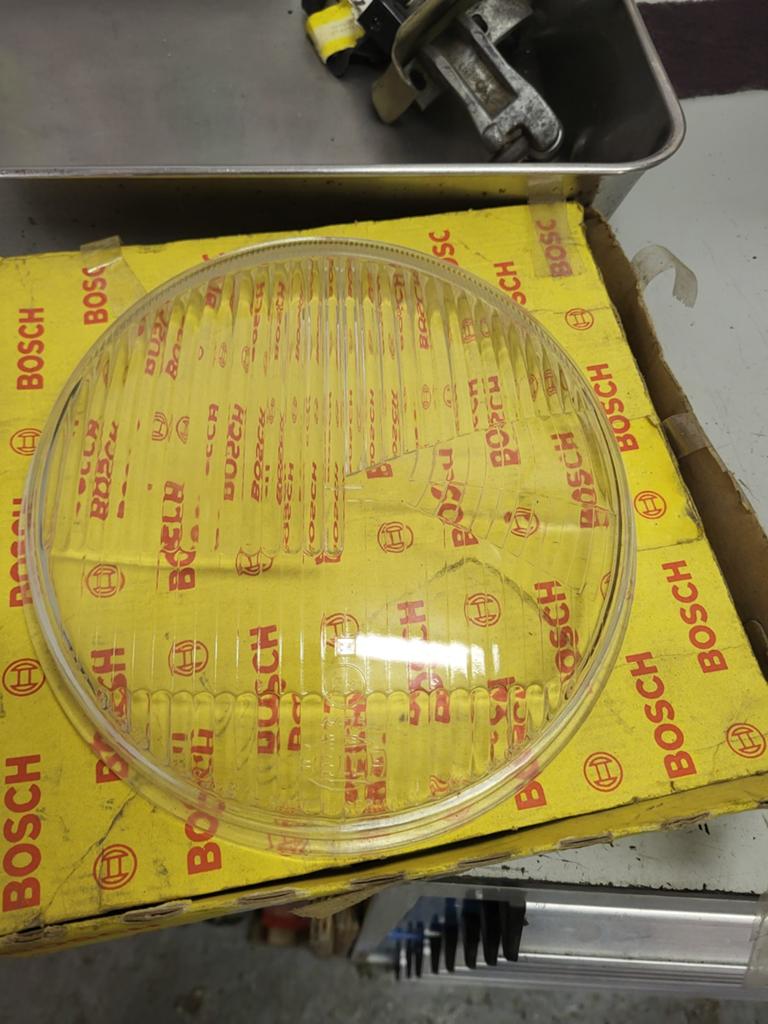 NOS VW /Porsche 356 Hella koplamp lens, Auto-onderdelen, Verlichting, Ophalen of Verzenden, Nieuw, Porsche