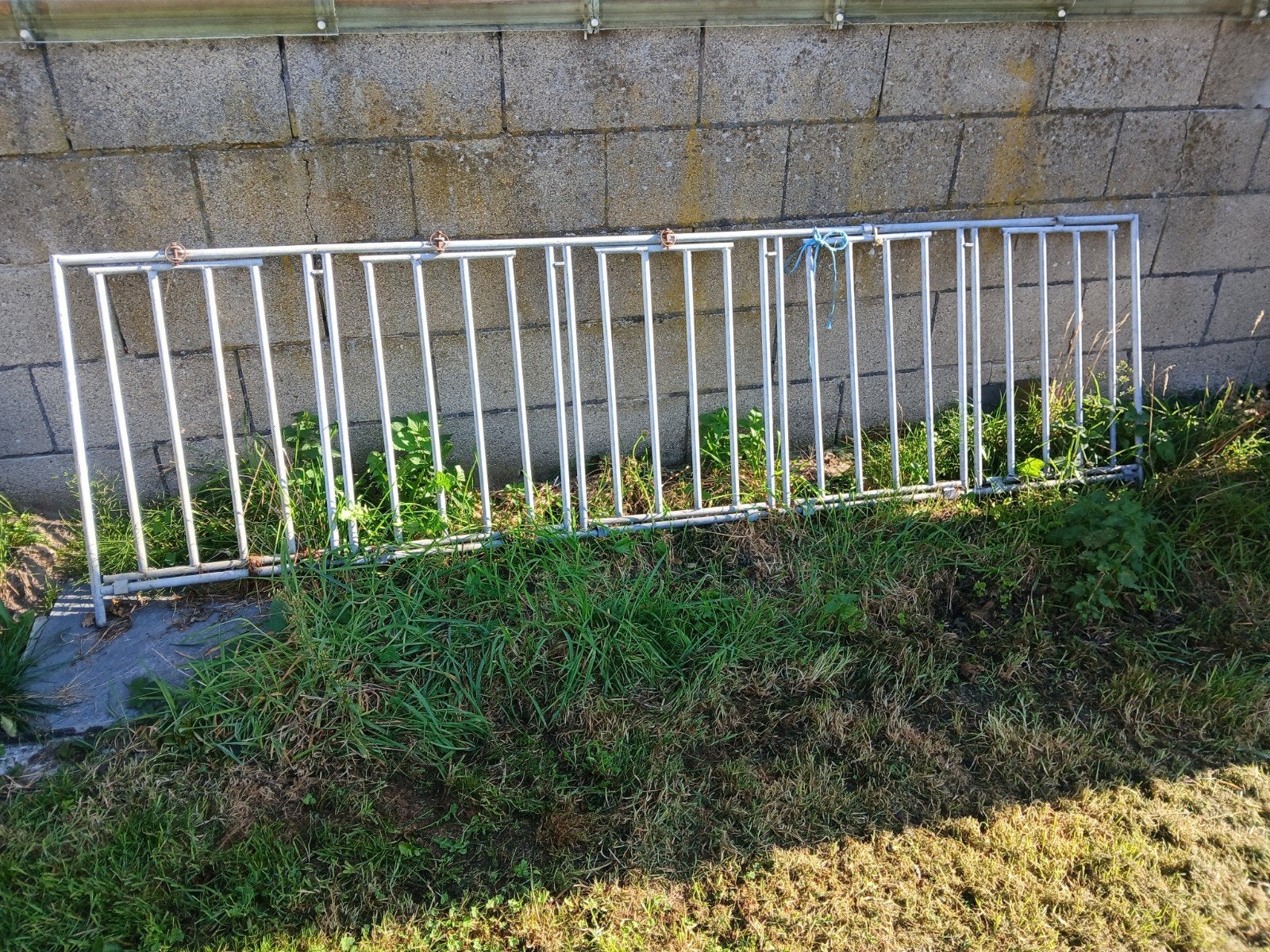 Gebruikt hekwerk - ideaal voor tuin of erf, Ophalen, Gebruikt, IJzer, Spijlenhekwerk
