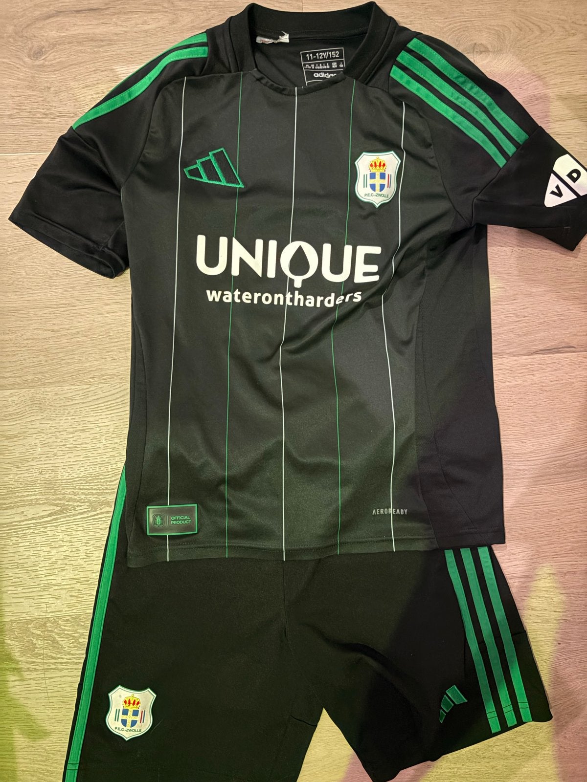 Pec Zwolle Voetbaltenue - Thuis tenue 2023/2024, Zwart, Overige maten, Ophalen of Verzenden, Zo goed als nieuw
