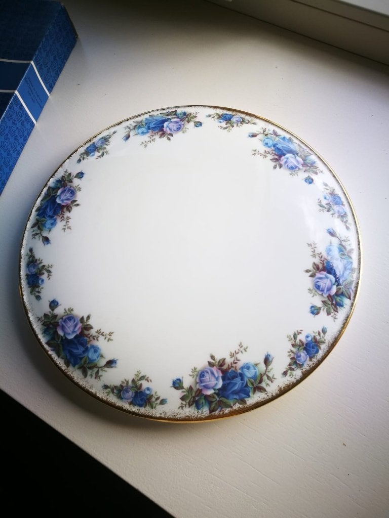 Vintage Royal Albert "Moonlight Rose" cake platter, Ophalen
