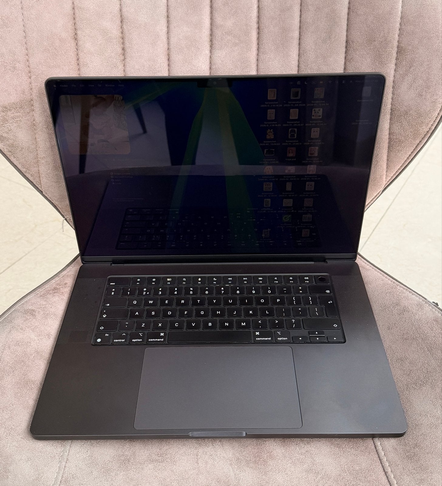 MacBook Pro 16-inch 2025 M4 Pro 24GB RAM, Qwerty, 512 GB, Zo goed als nieuw, 16 inch