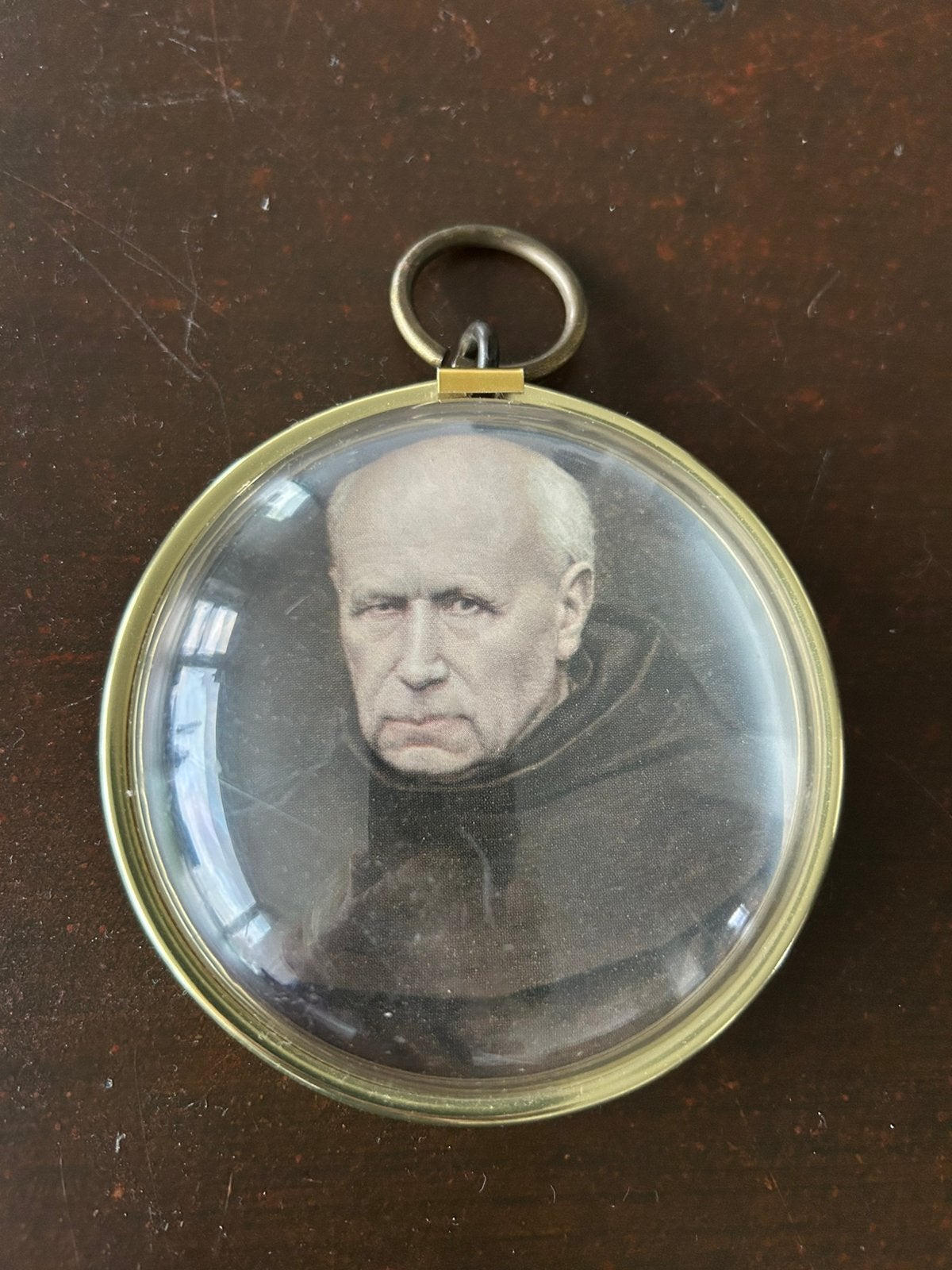 Zeldzaam grote devotie medaillon Valentinus Paquay, Ophalen of Verzenden