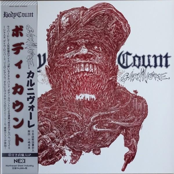 BODY COUNT - Carnivore (White / Red Splatter VInyl), Verzenden, 2020 tot heden, Limited edition, 12 inch