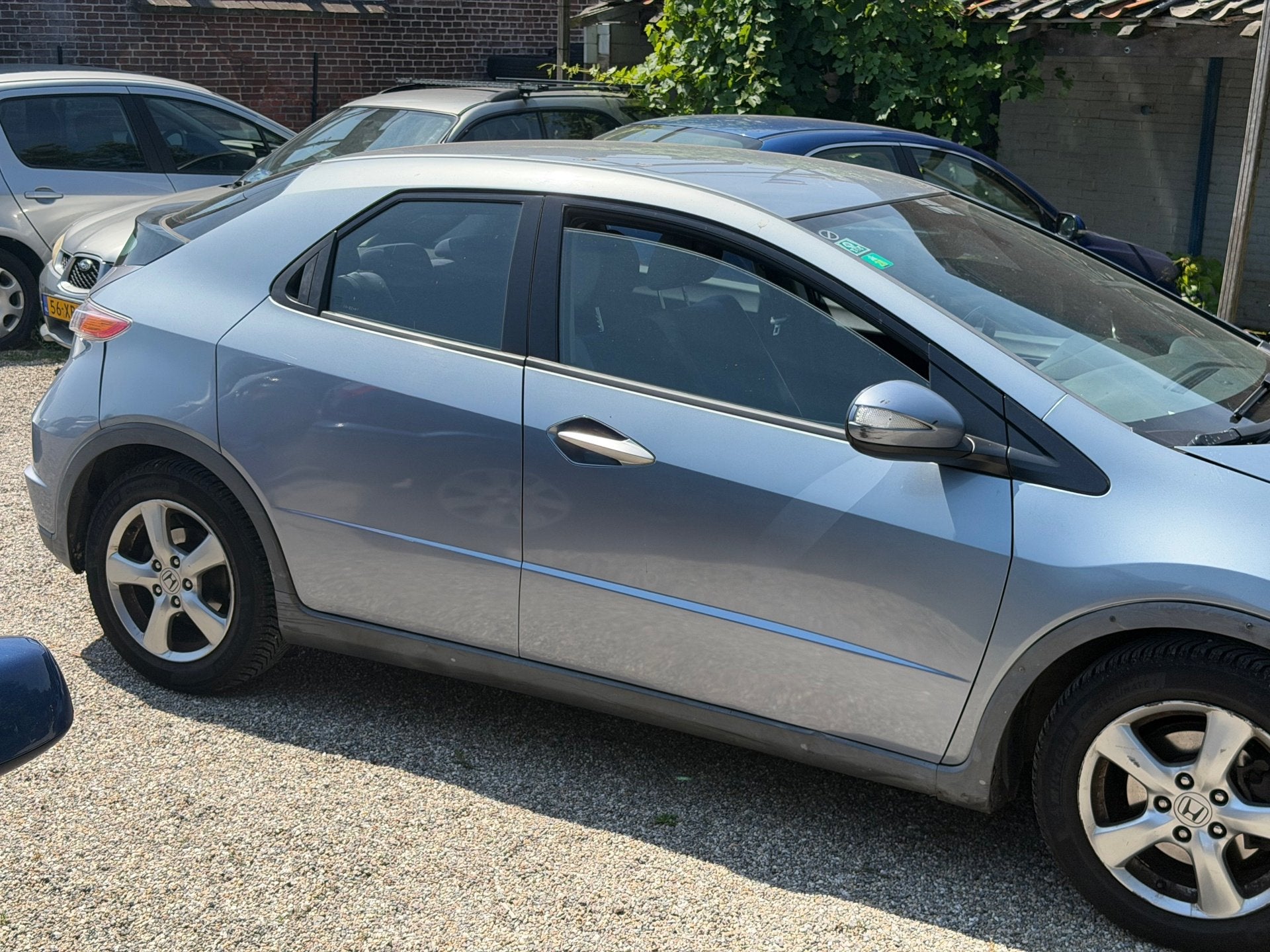 Honda Civic 1.4 Sport Airco Zeer Netjes Onderhouden Nieuwe B, Gebruikt, 4 cilinders, Startonderbreker, Blauw