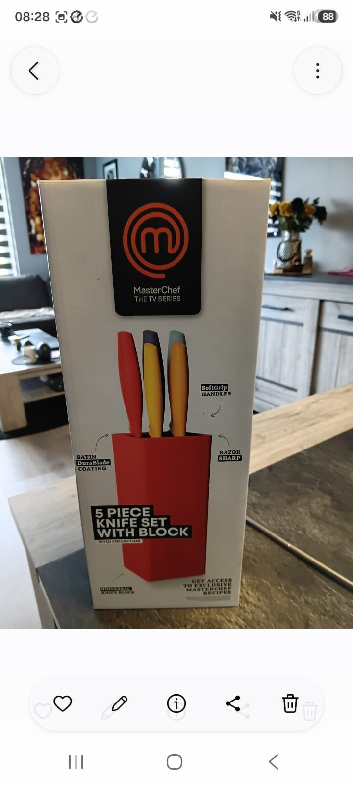 Messenblok NIEUW!!, Overige materialen, Bestekset, Overige typen, Nieuw